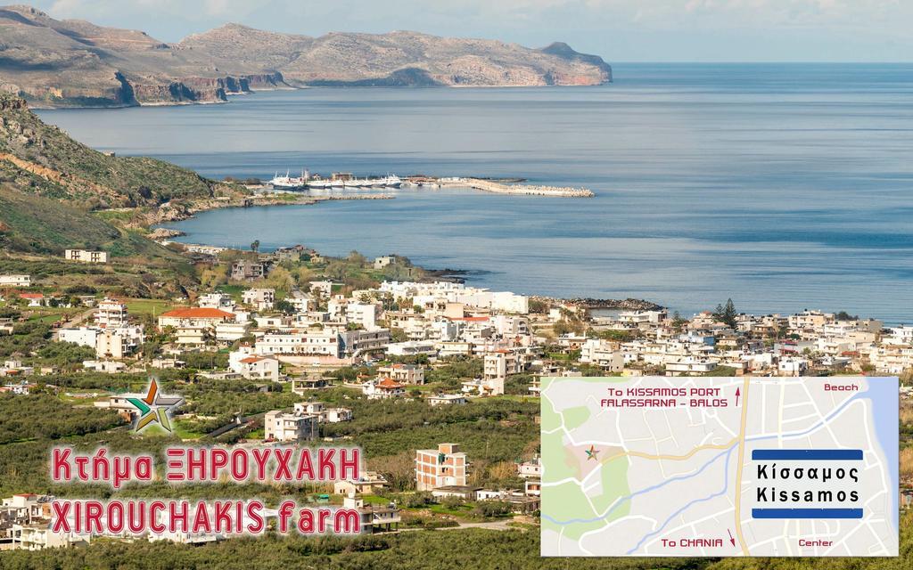 Xirouchakis Farm Daire Kíssamos Dış mekan fotoğraf